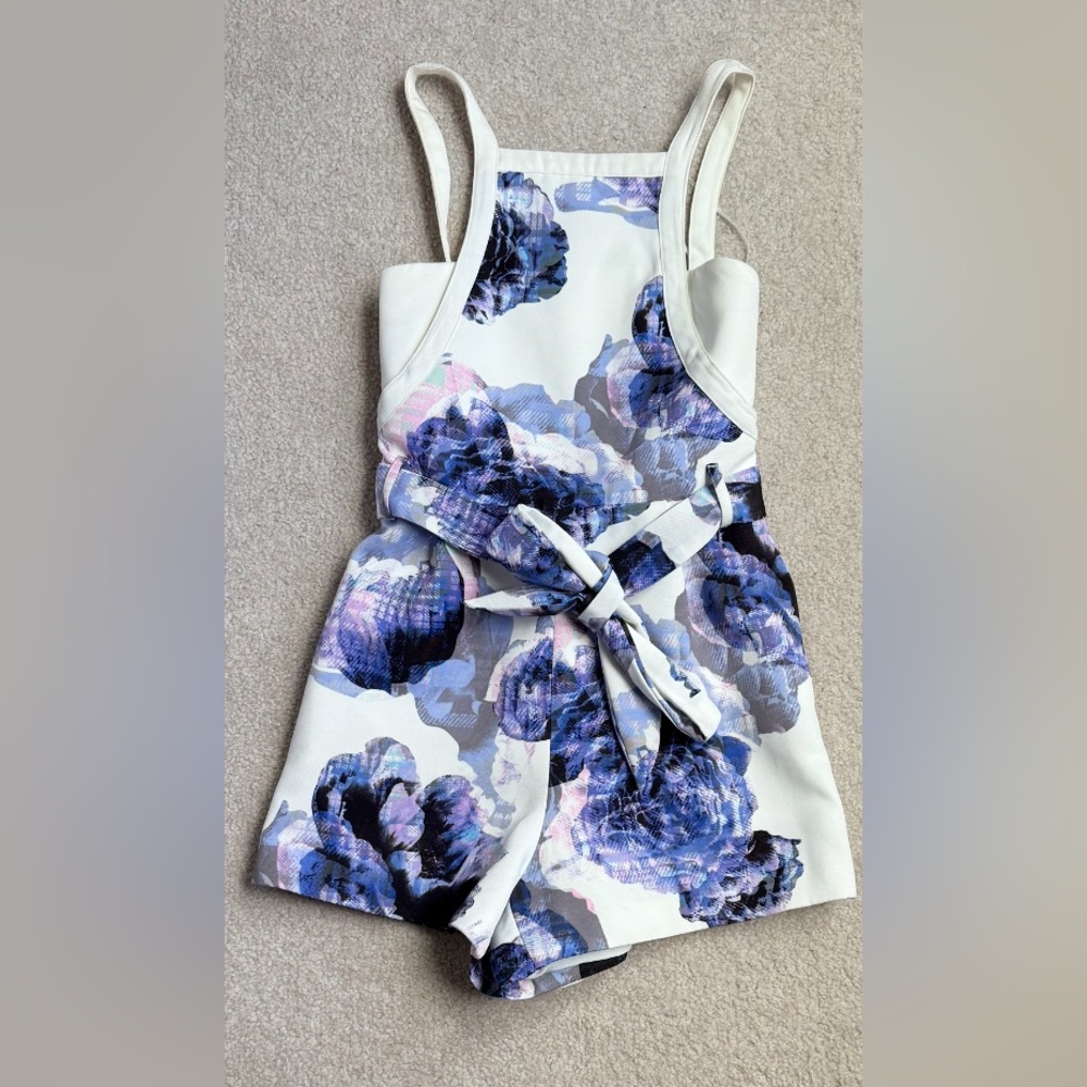 Finders Keepers Light Floral Playsuit